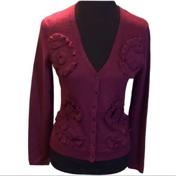 Nine West Sweaters - NINE WEST VIOLET PURPLE CARDIGAN